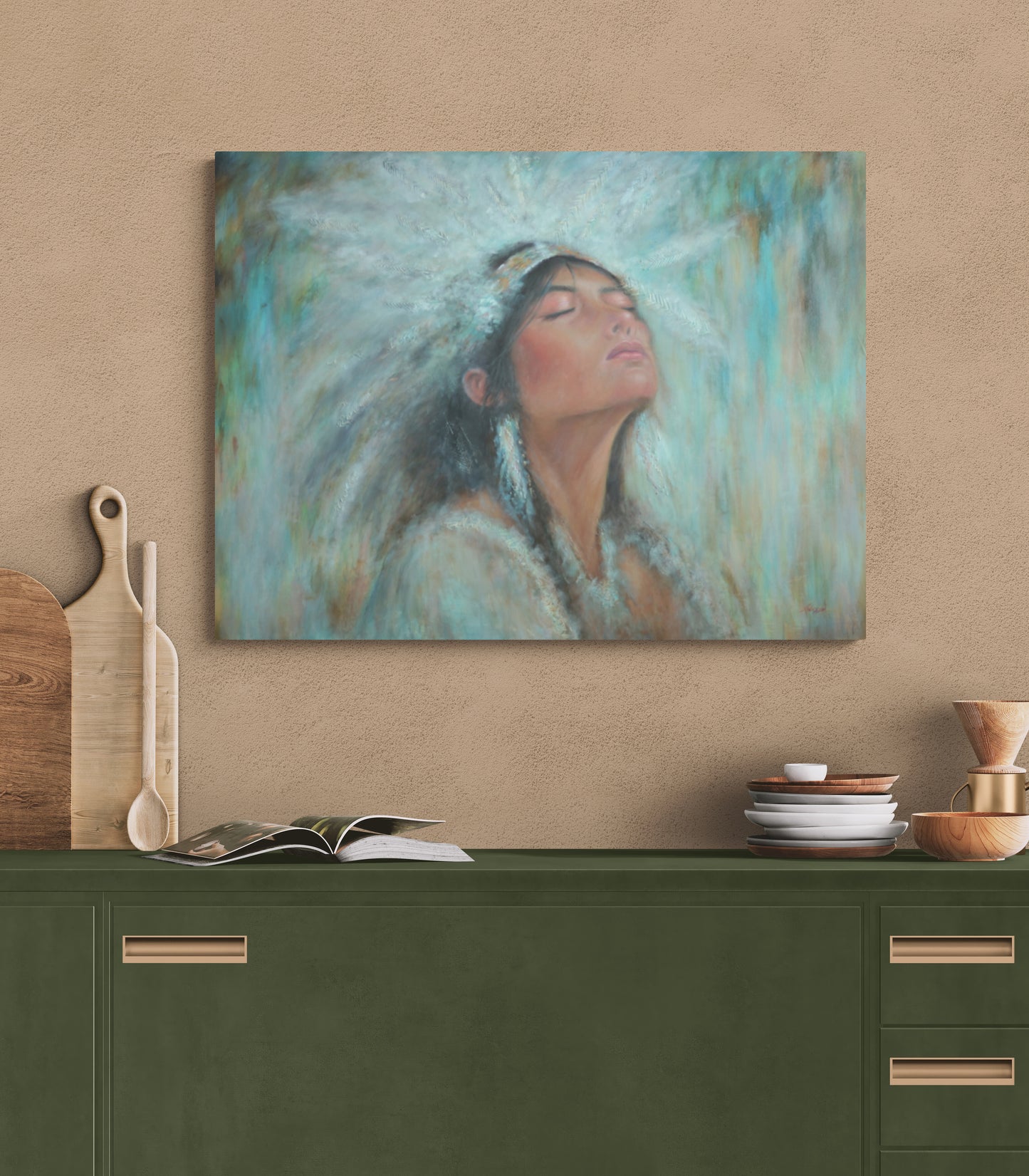 Sacred Whispers -Ember of Courage - Wesson Original