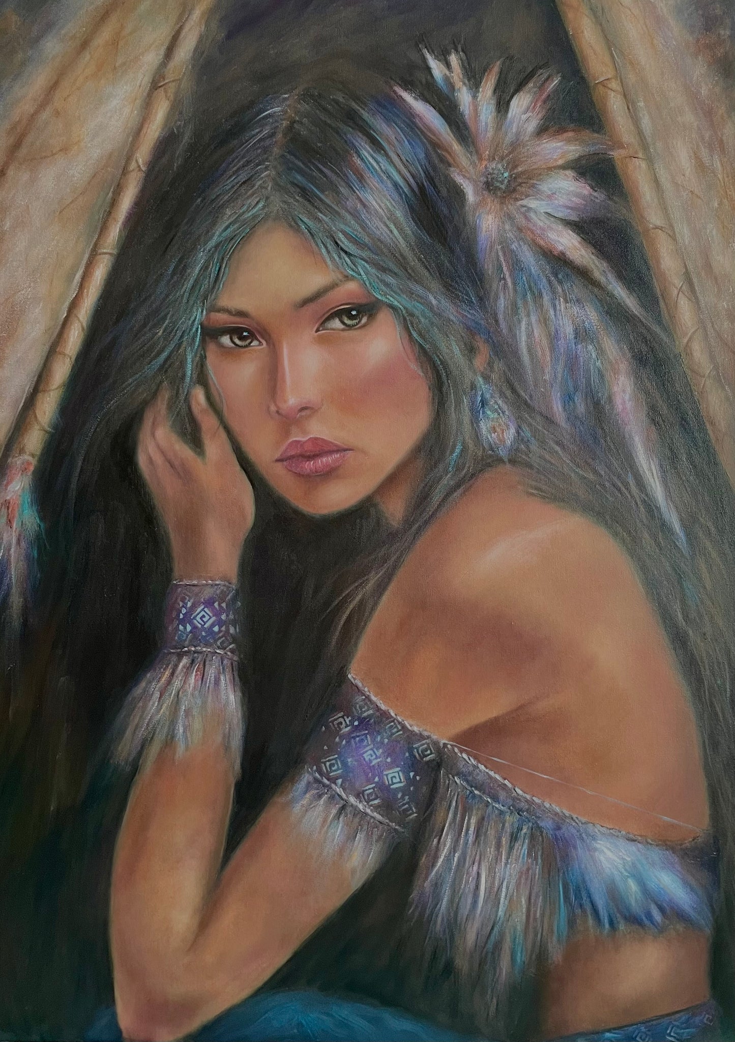 A Heart rooted in Spirit- Fine Art Paper Print