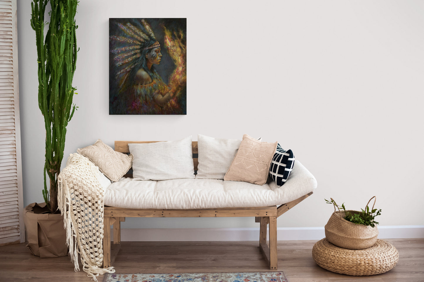 Native Fire - Fine Art Paper Prints