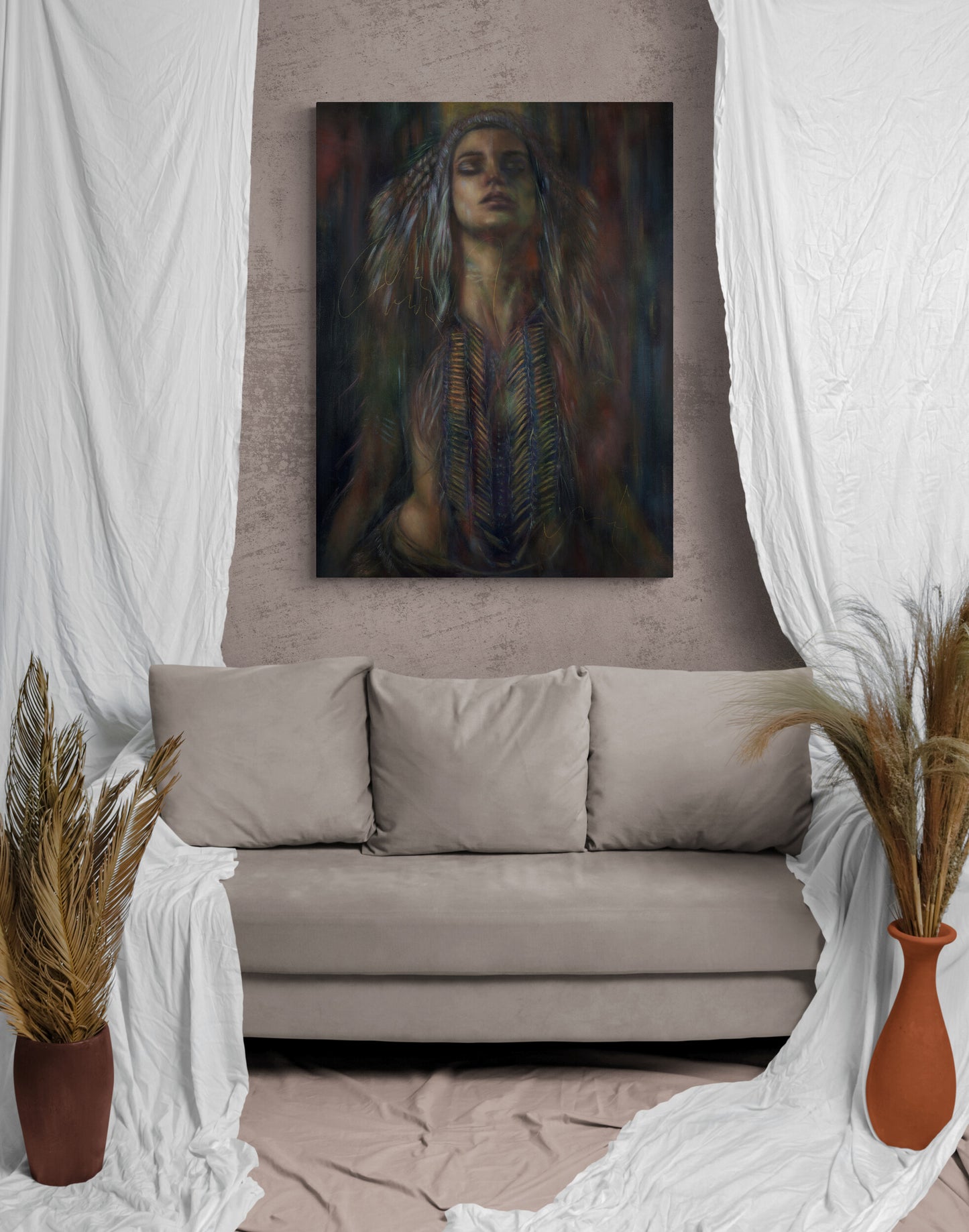 Warrior Princess- Fine Art Paper Prints