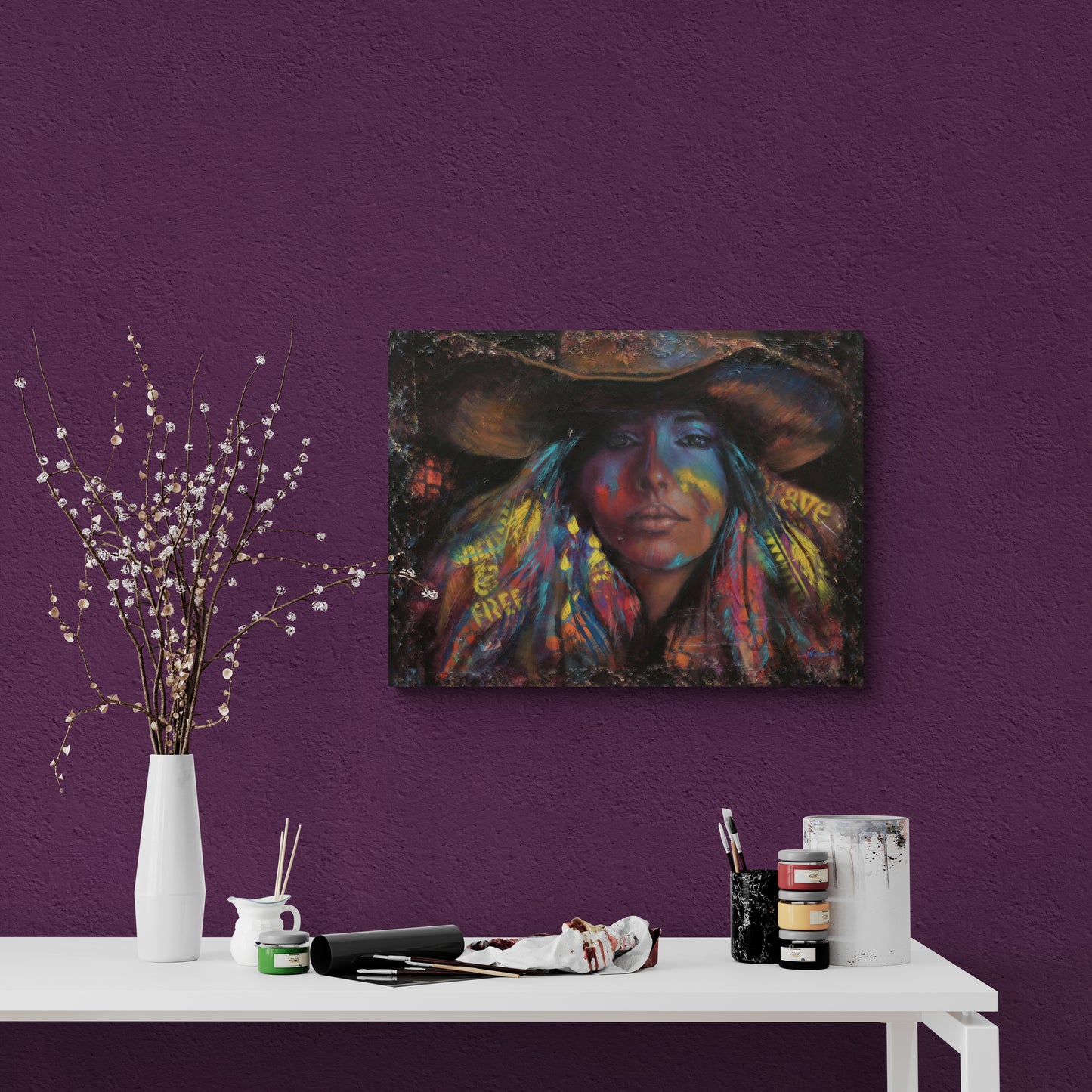 Conradina- Wesson Original Art