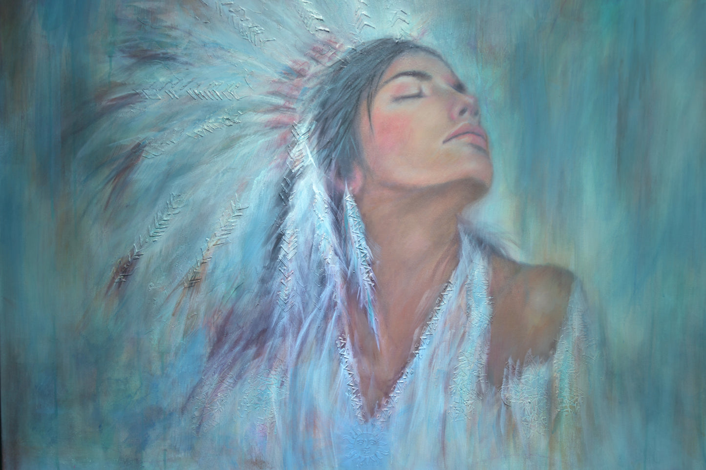 Sacred Bonds - Wesson Original Art
