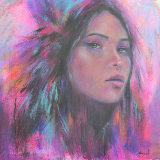 Spirit in Color - Wesson Original Art