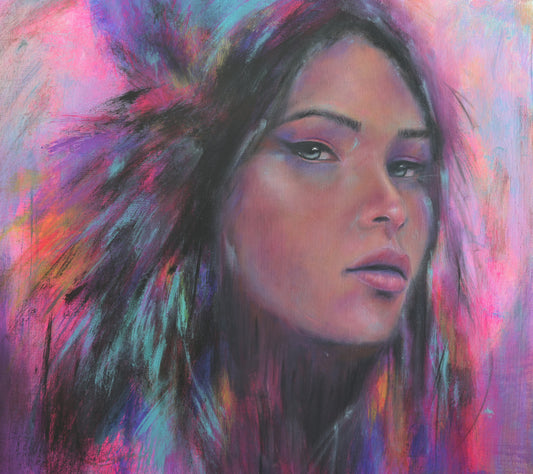 Spirit in Color - Wesson Original Art