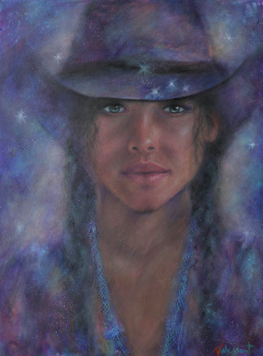 Where Dreams Wear Boots - Wesson Original Art