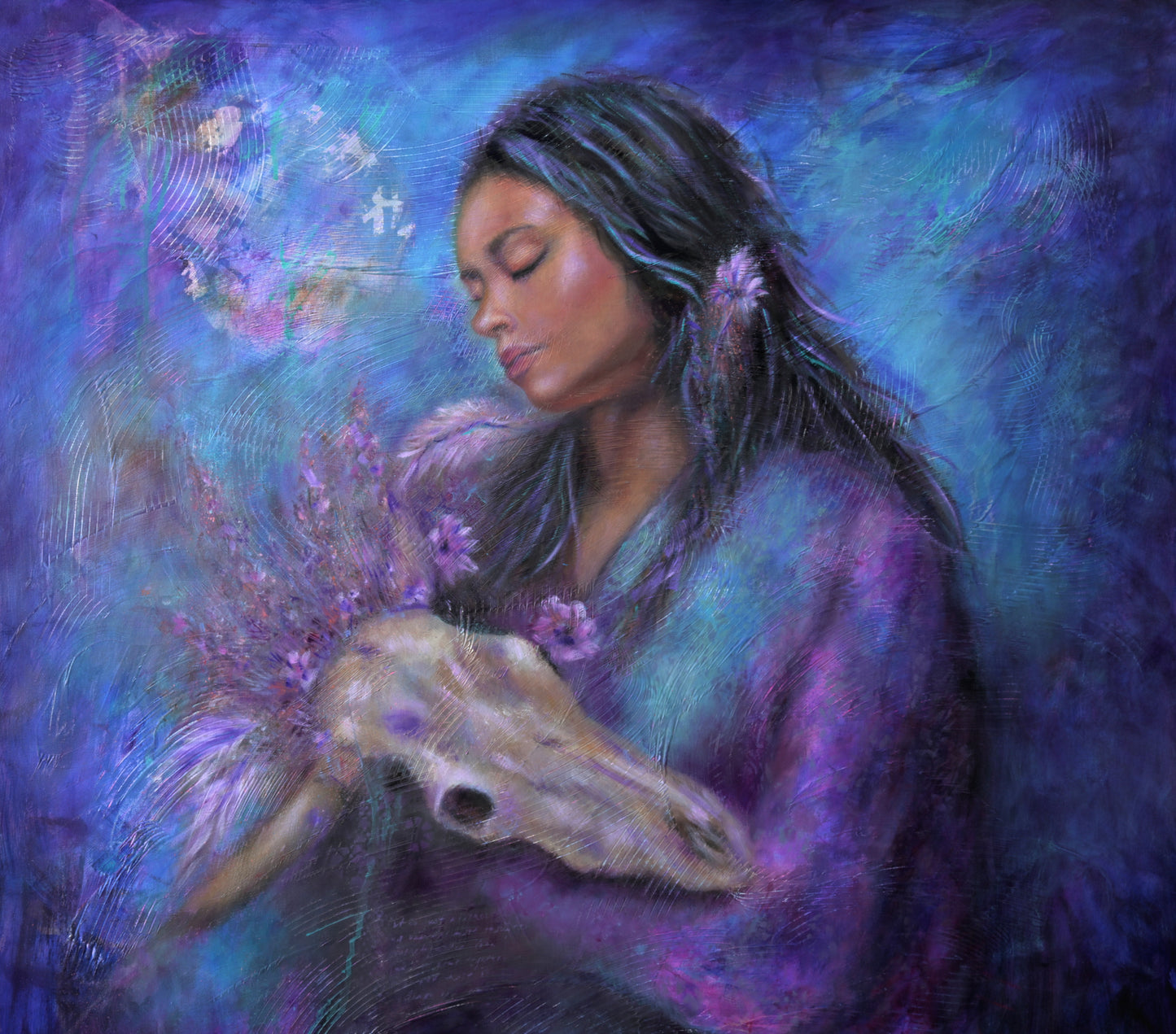 Keeper of the Moonlight - Wesson Original Art