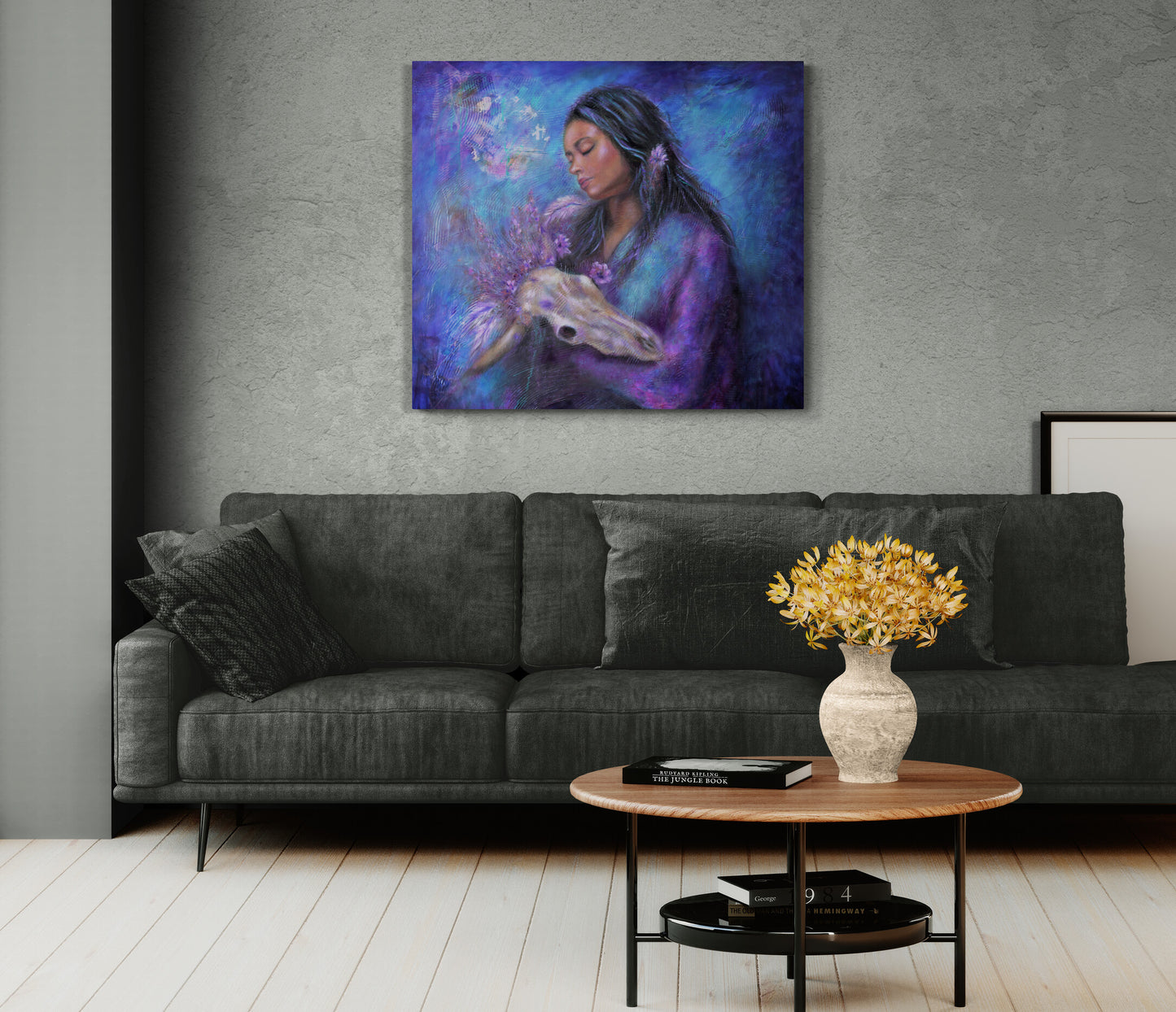 Keeper of the Moonlight - Wesson Original Art