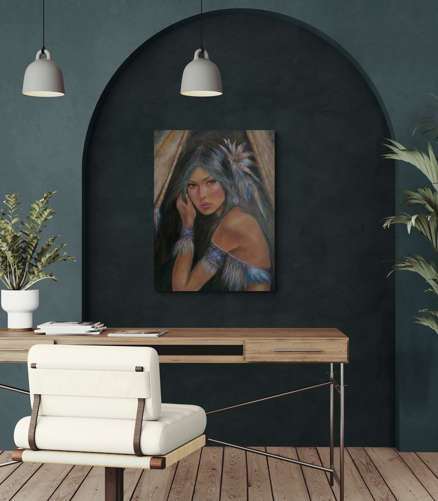 A Heart Rooted in Spirit - Wesson Original Art
